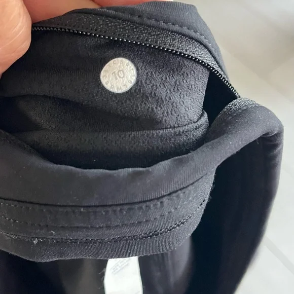 Lululemon Black Pace Rival Mid-Rise Skirt 10 Tall. - Picture 6 of 11